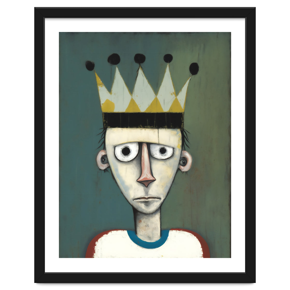 Footballer In A Crown