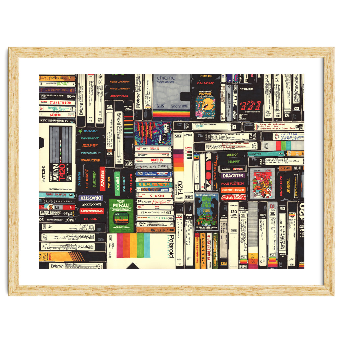 Cassettes, VHS & Atari