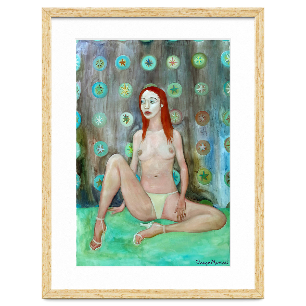 Retrato Con Estrellas