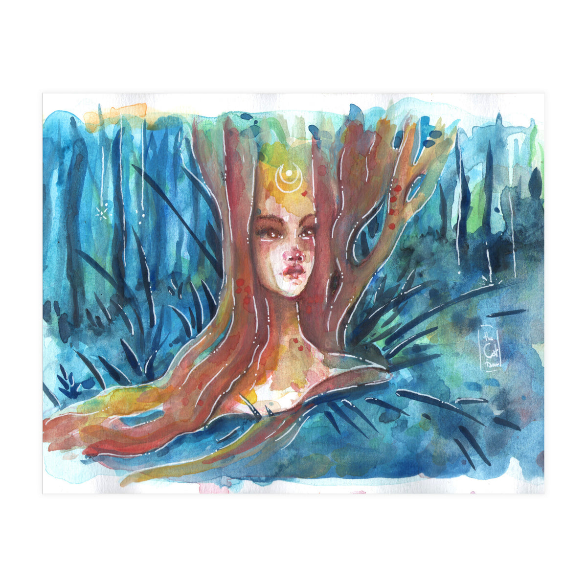 Midsummer Night Dryad (Print Only)