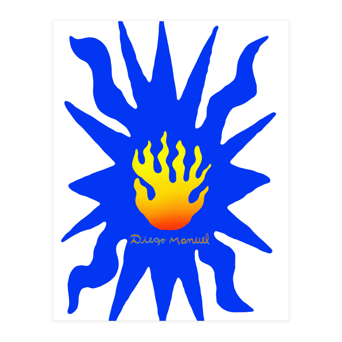 Fuego 41 Copia (Print Only)