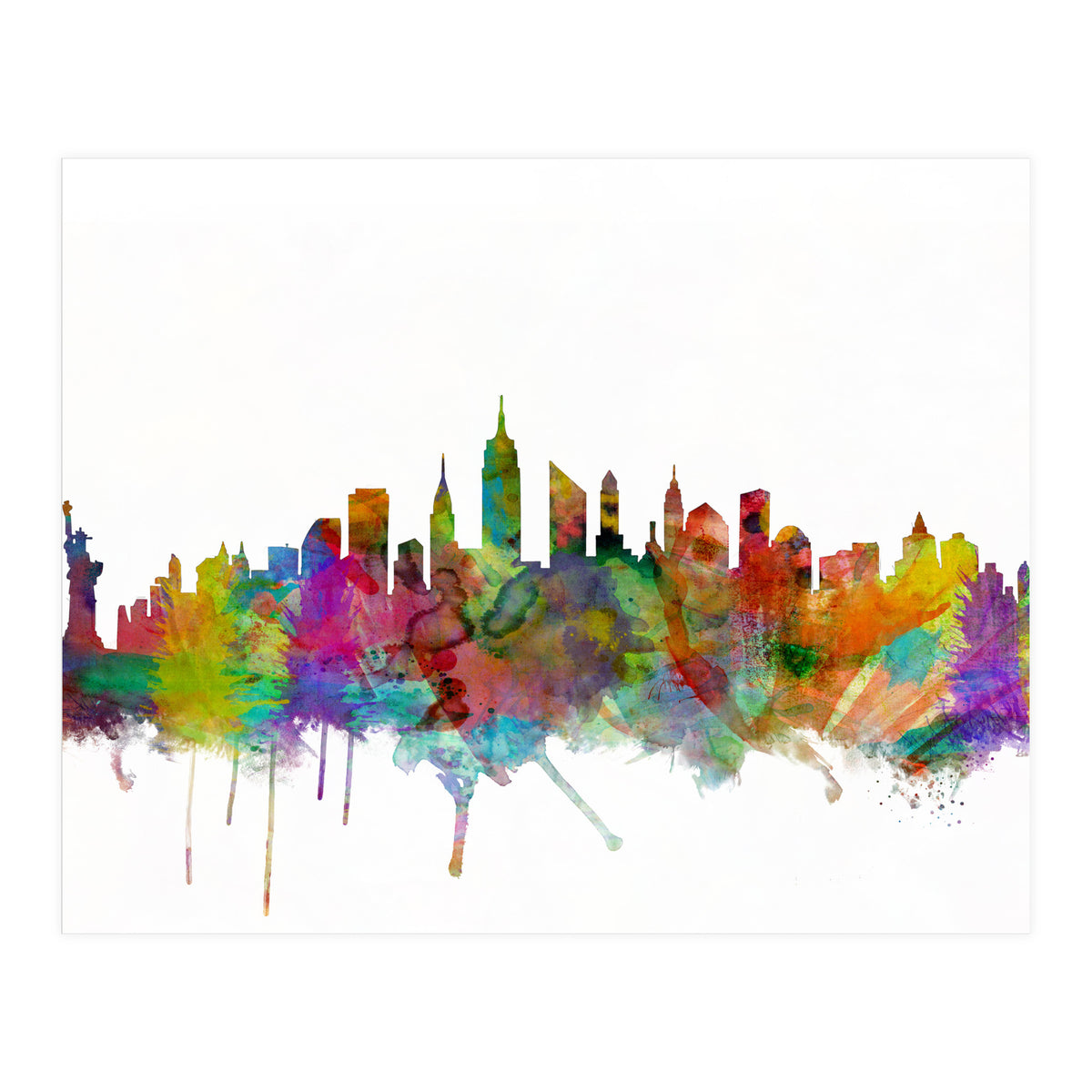 New York City Skyline (Print Only)