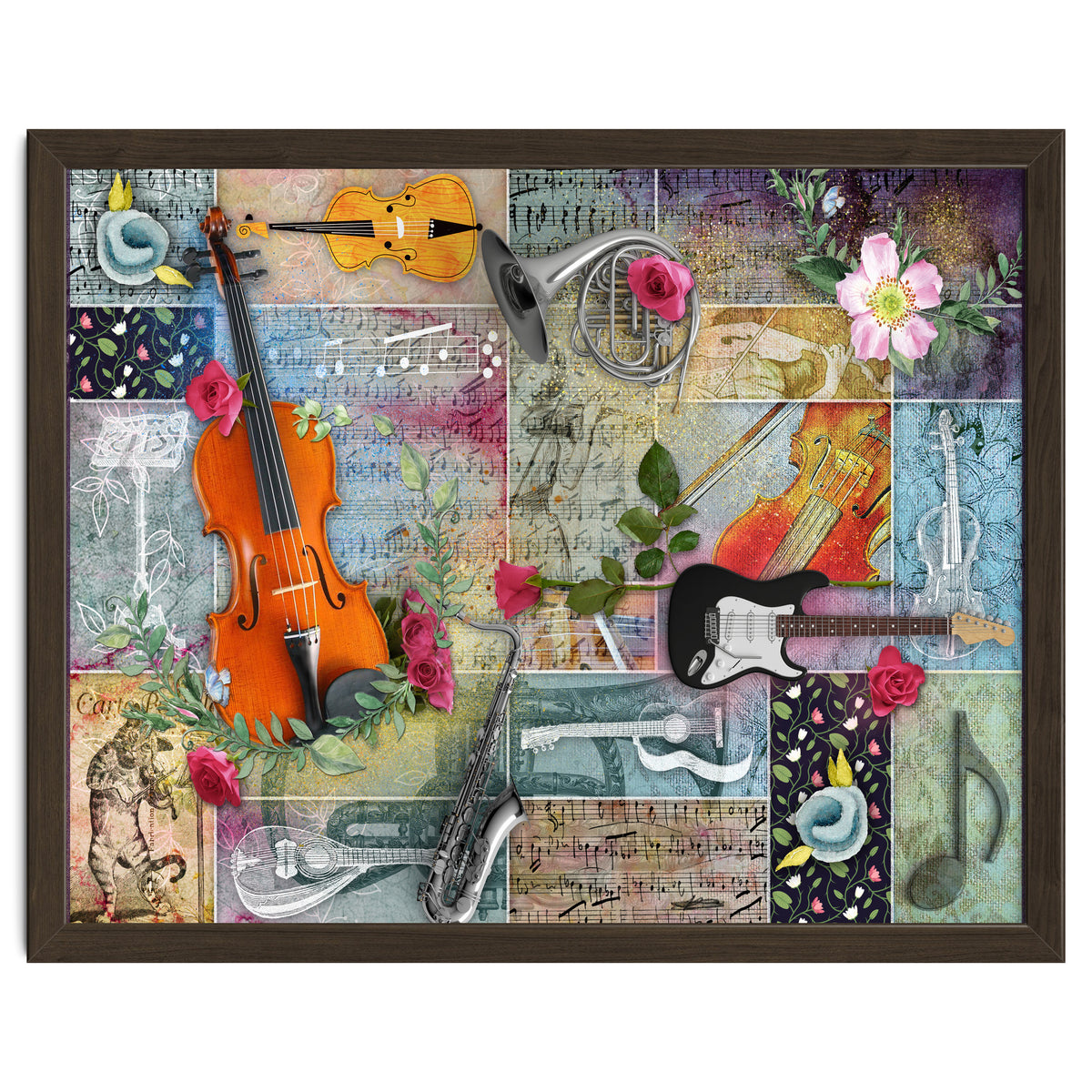 Musical Garden Collage