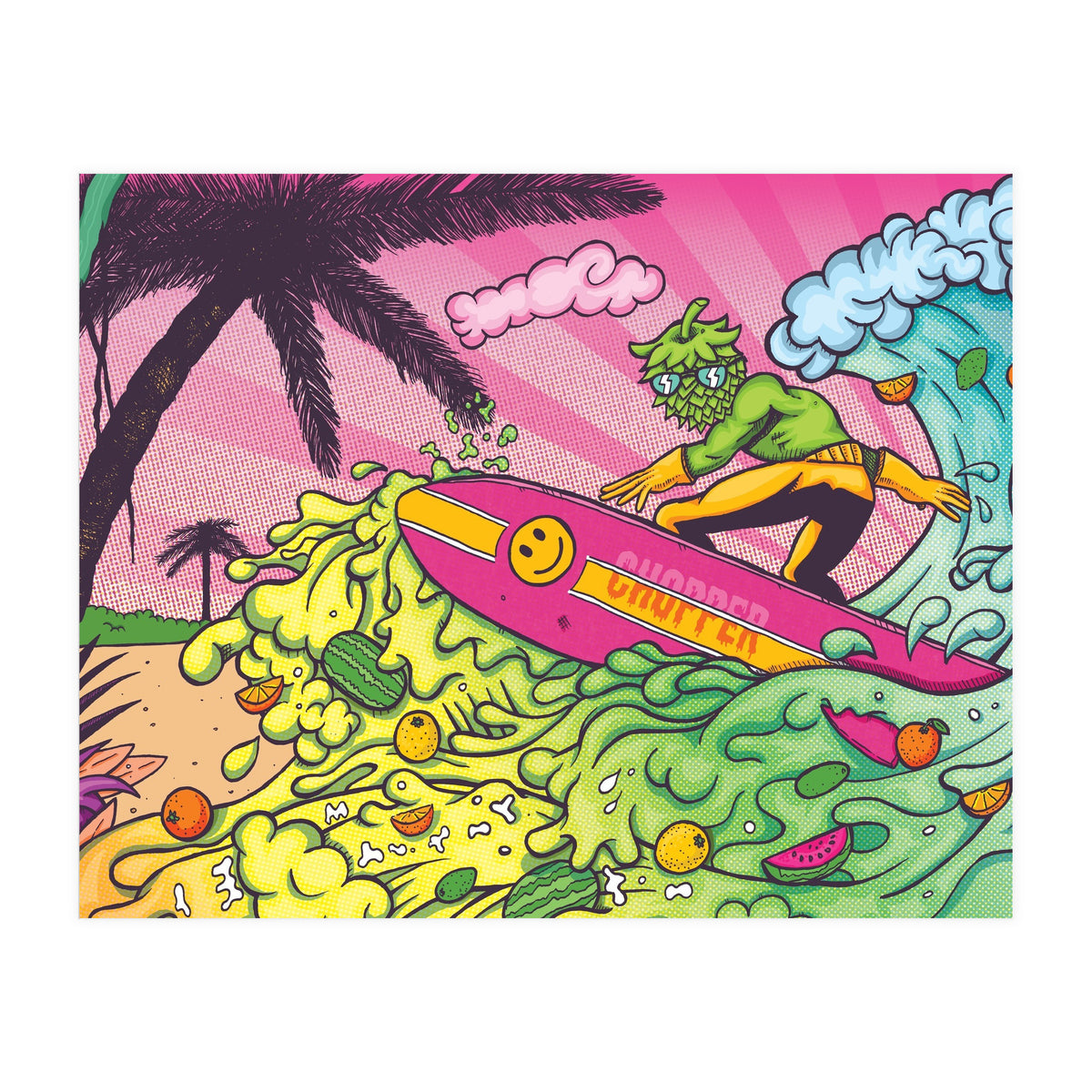 12 Noon - West Coast IPA 6.5% ABV Abbeydale x Wilde Child Brewery (Print Only)