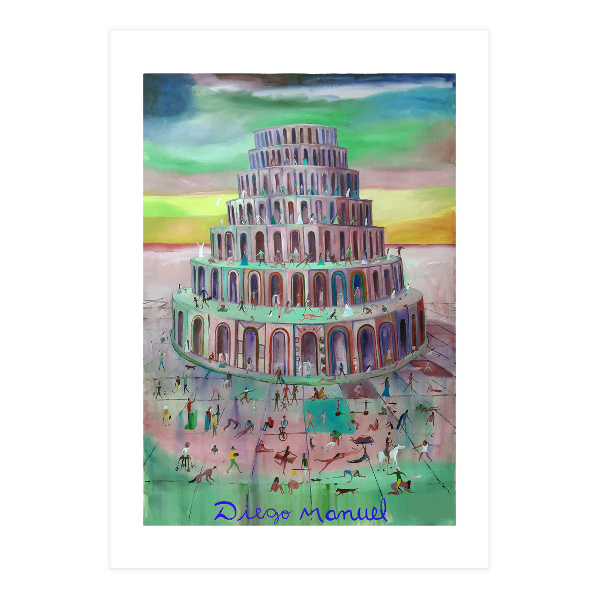 Torre De Babel  (Print Only)