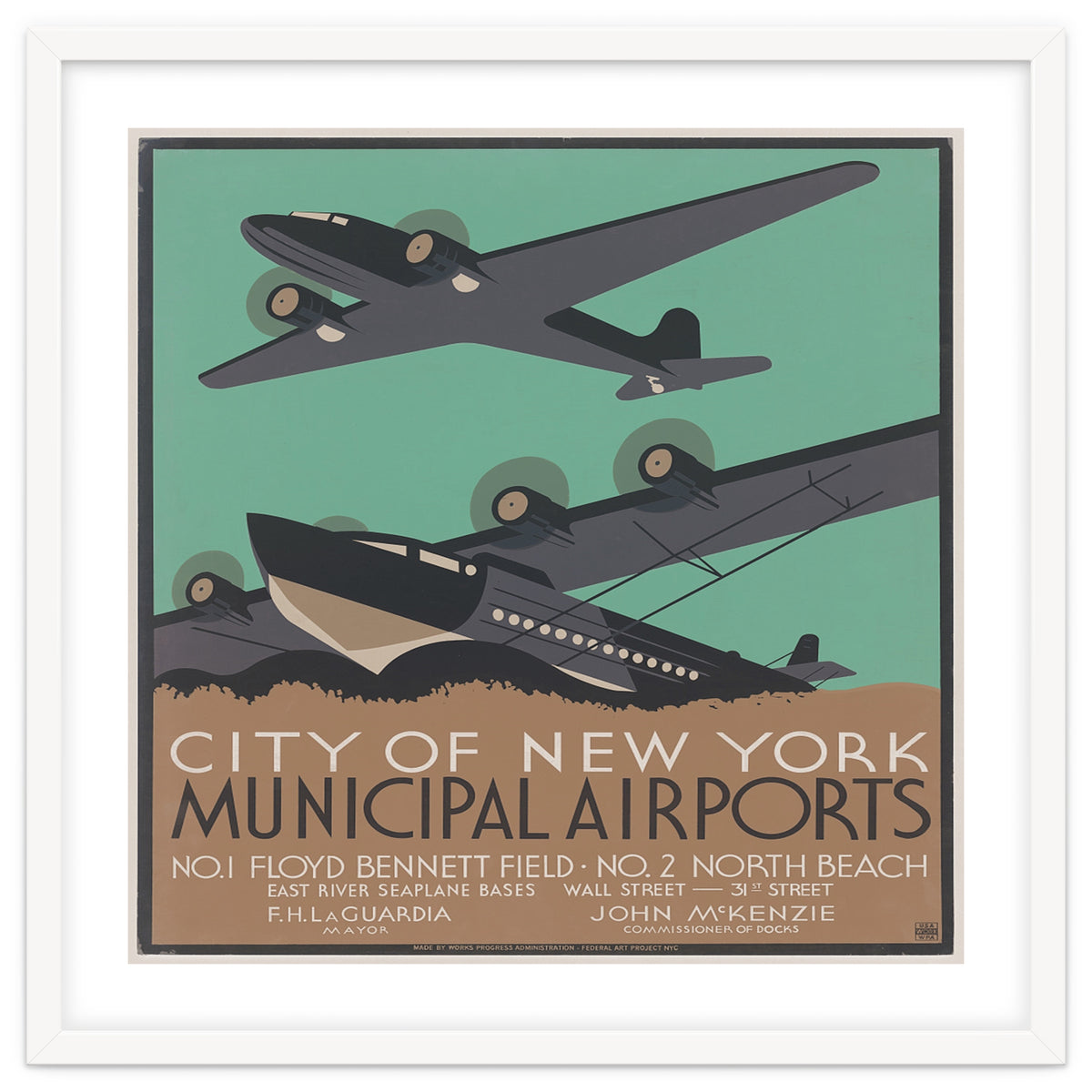 New york airplanes.