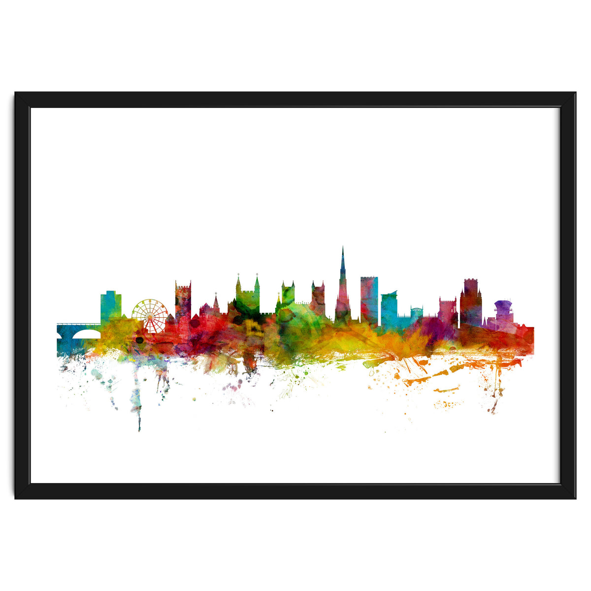 Bristol England Skyline