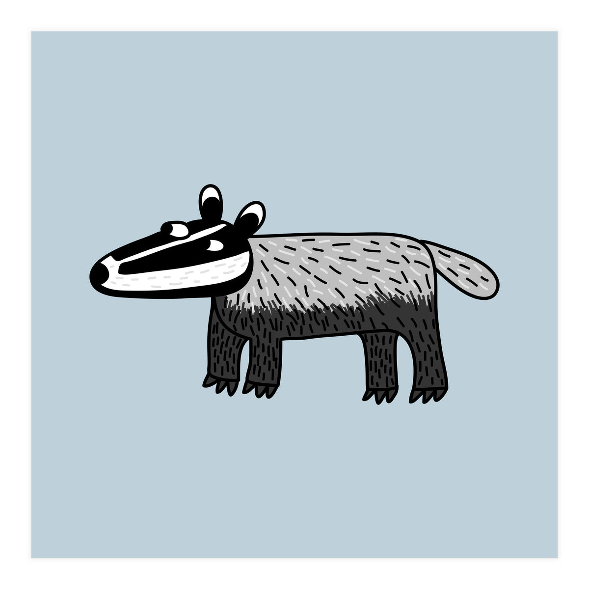 Badger (Print Only)