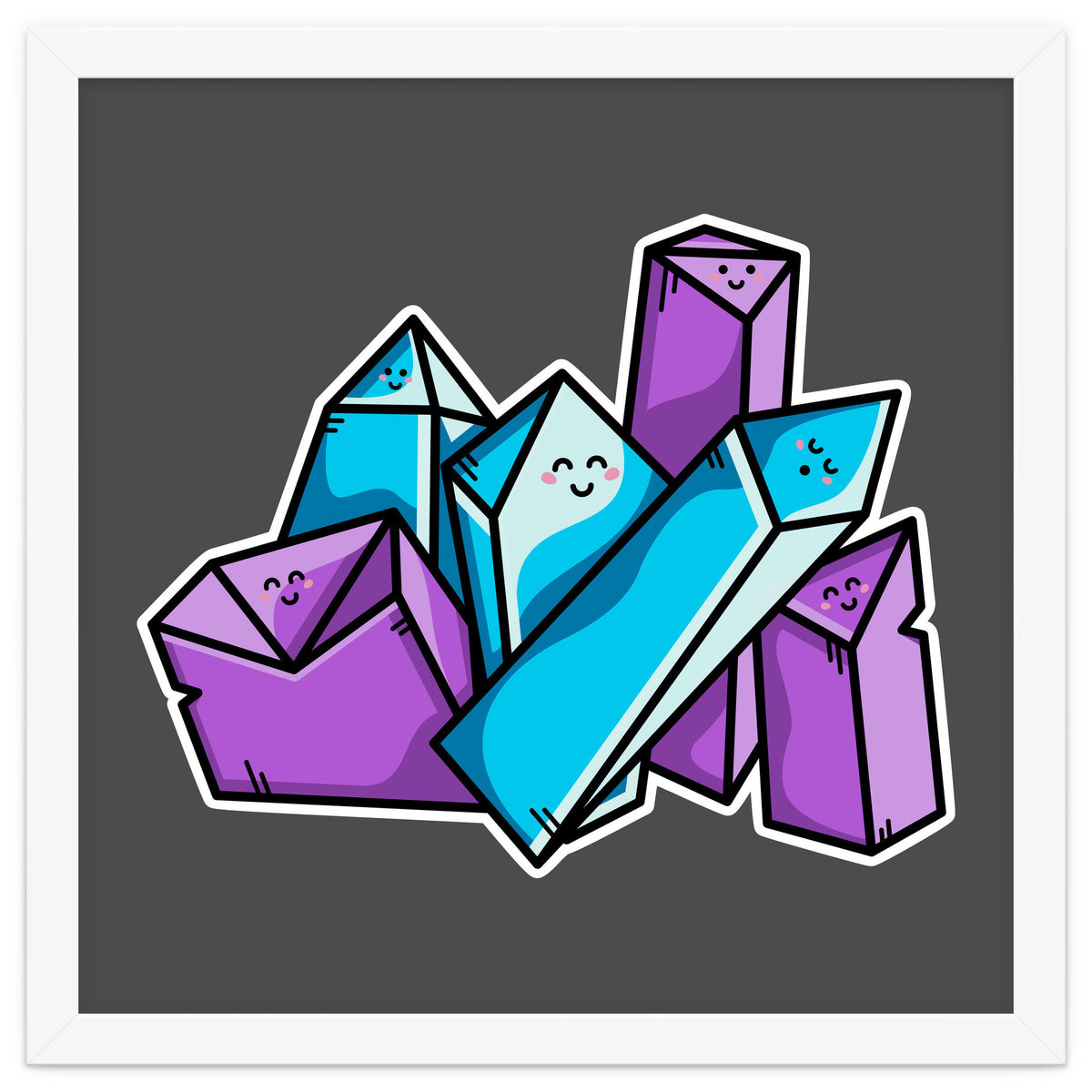 Kawaii Cute Crystals