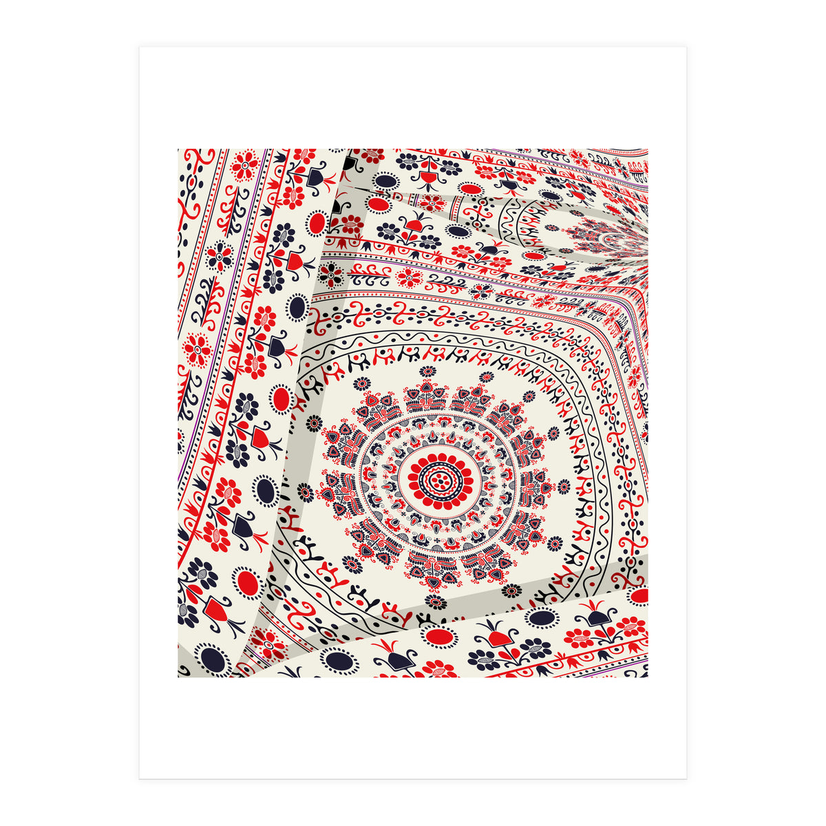 Romanian embroidery background 32 (Print Only)