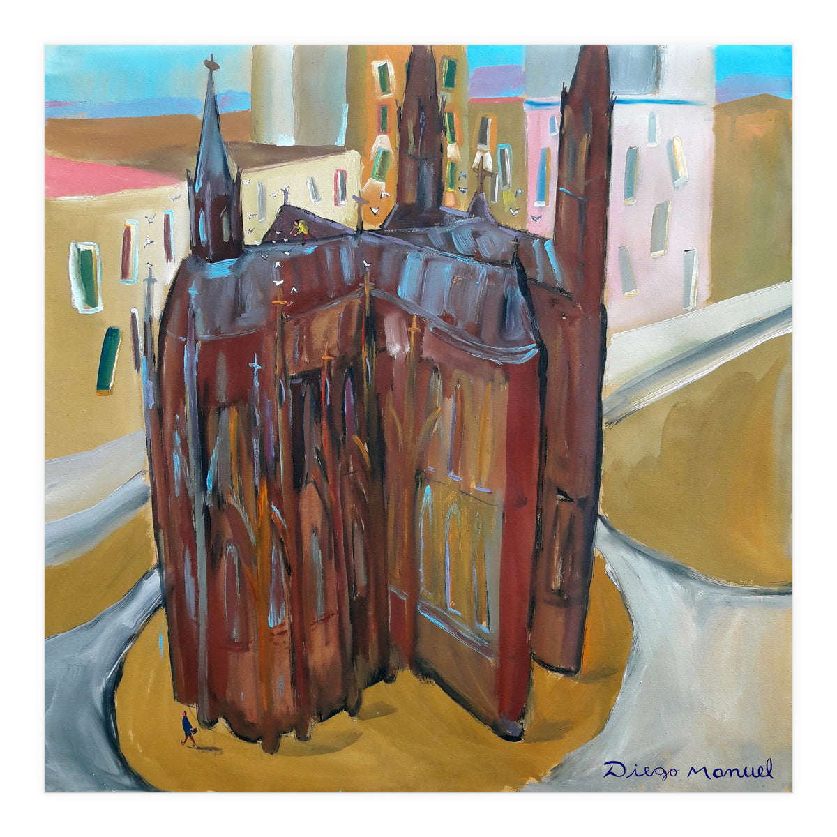 Catedral Marron (Print Only)