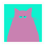 Lilac Cat  (Print Only) thumbnail