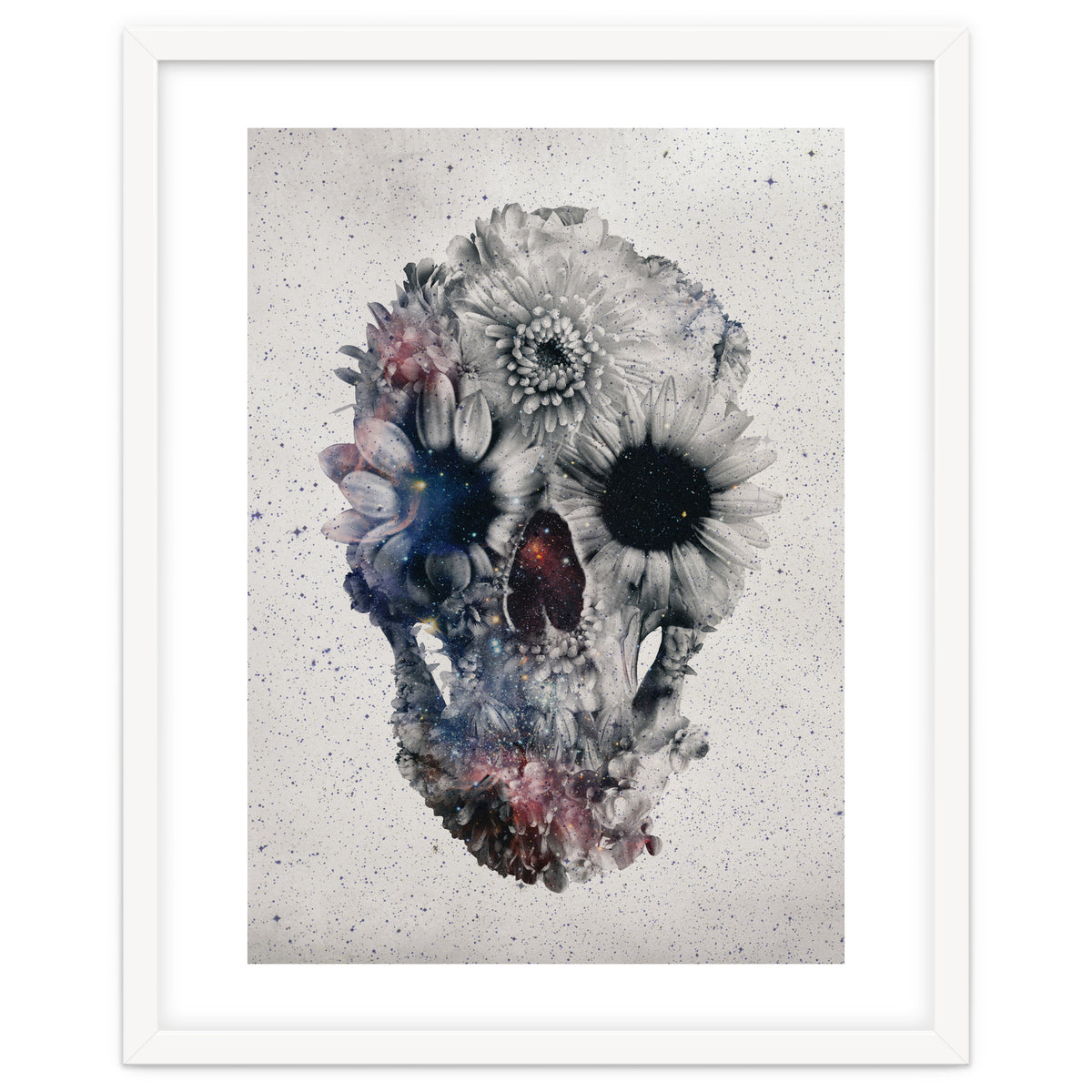 Floral Skull 2