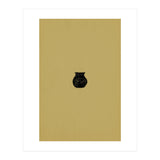 Olive green and black crock (Print Only) thumbnail
