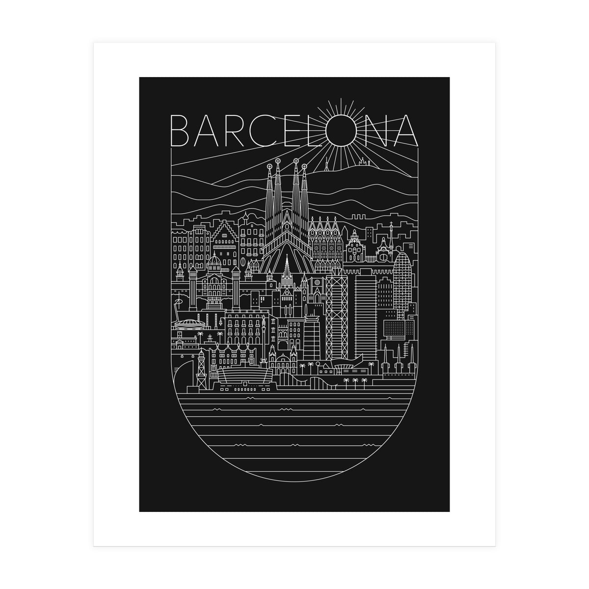 Barcelona (Print Only)