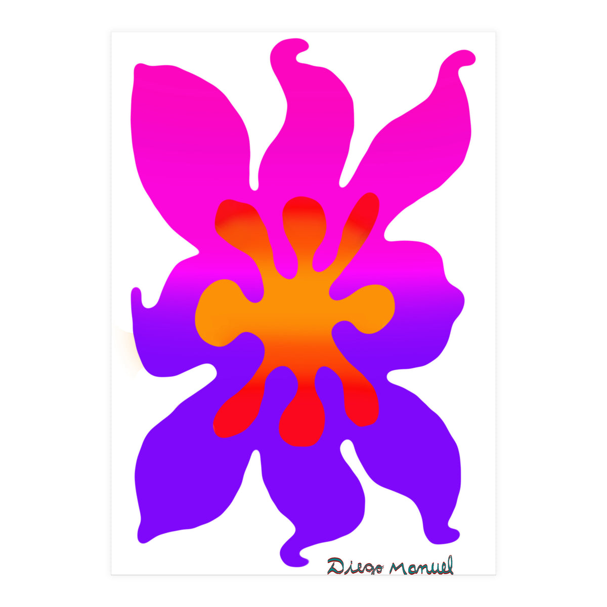 Fuego 73 Copia (Print Only)