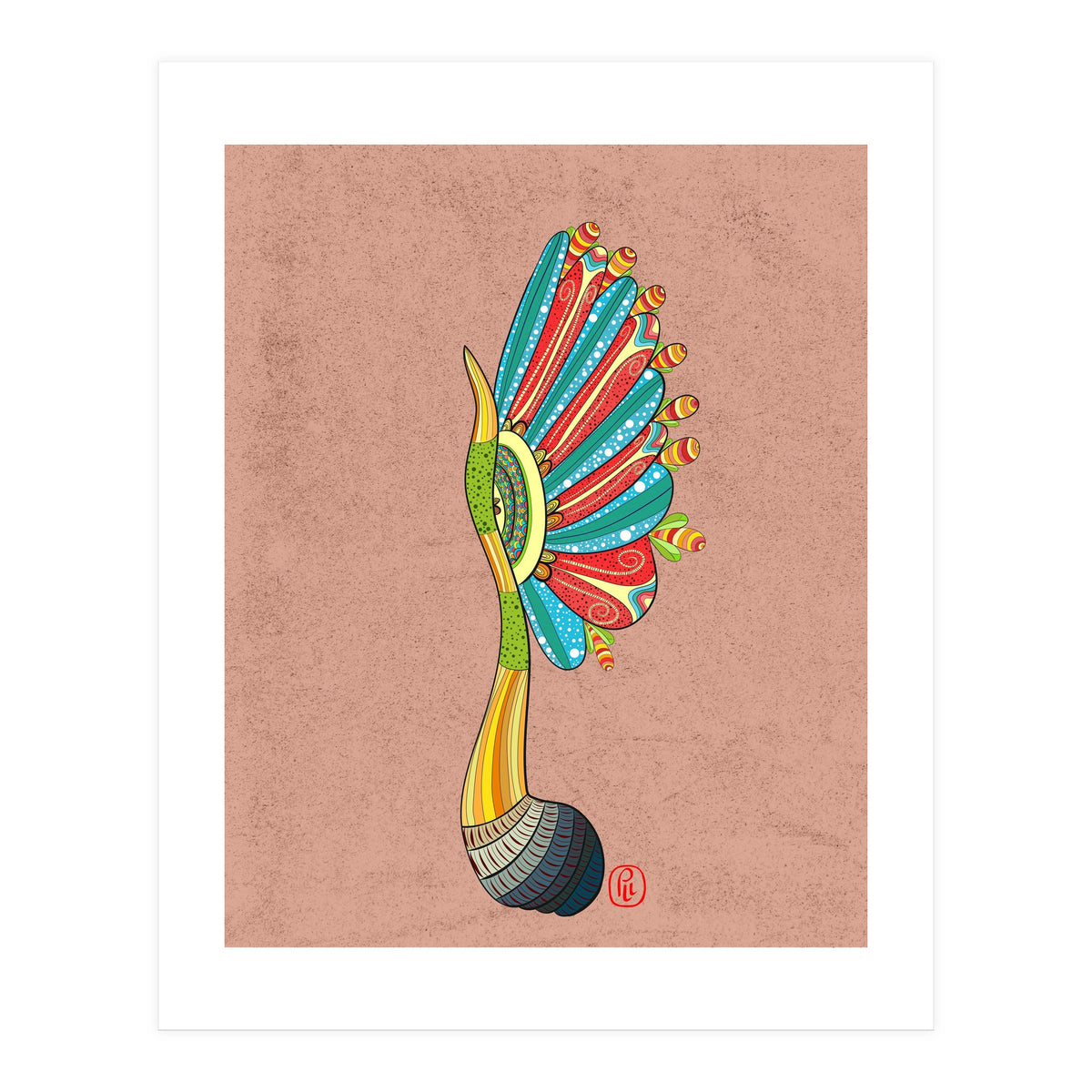 Fan Flora (Print Only)