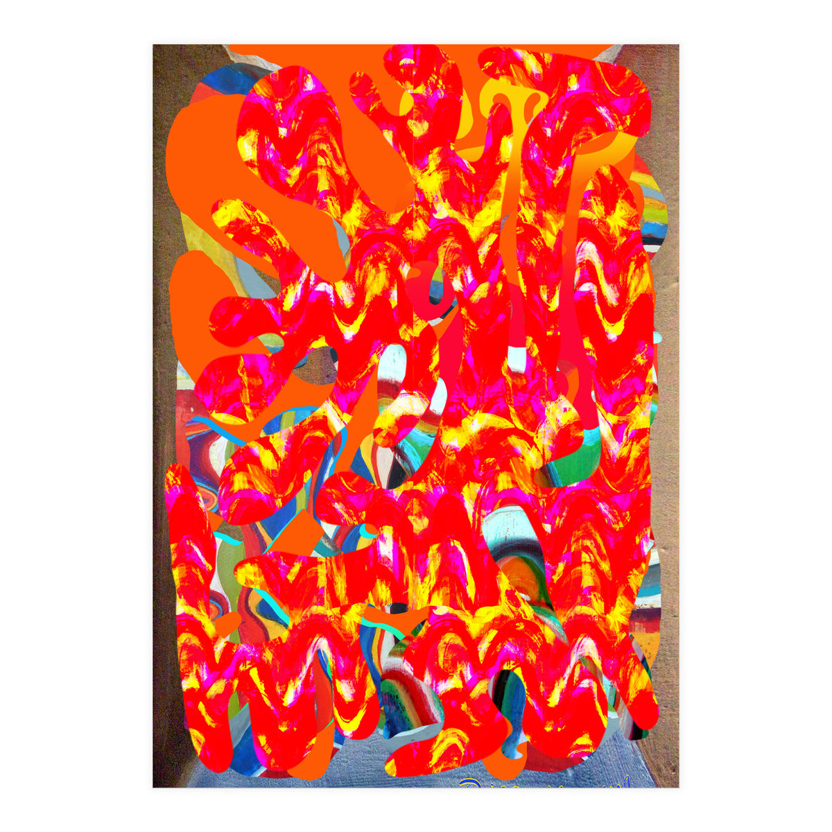 Pop Abstract 2023 Nuevo 5 (Print Only)