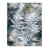 Indigo Blue Botanical Leaves No. 12 (Print Only) thumbnail