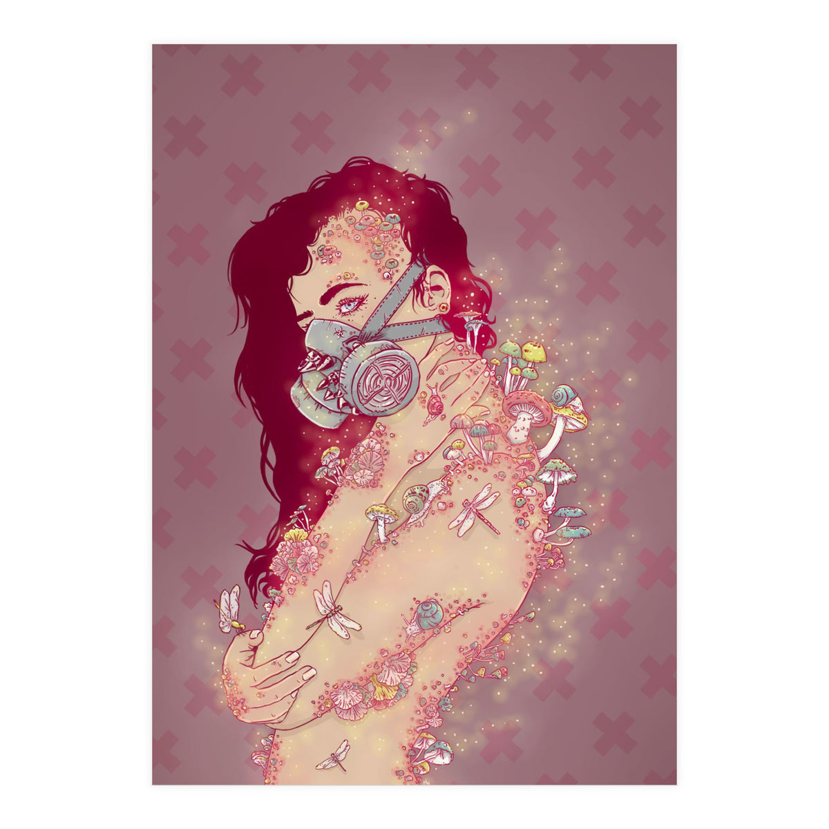 Biohazard Lady (Print Only)