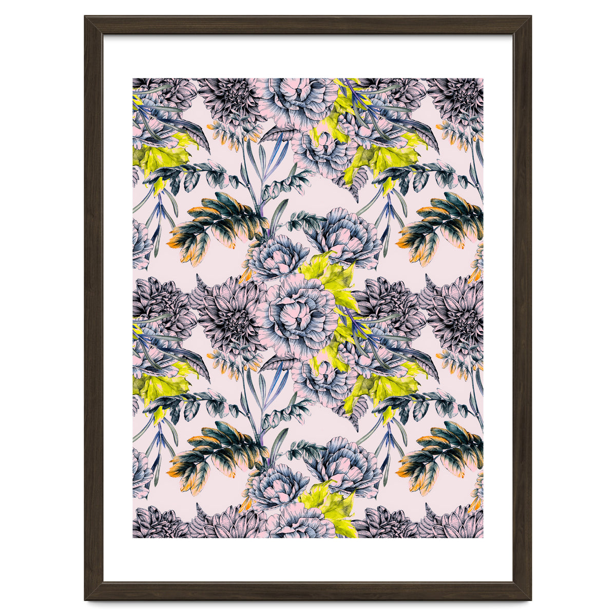 Flowering blooming in pink