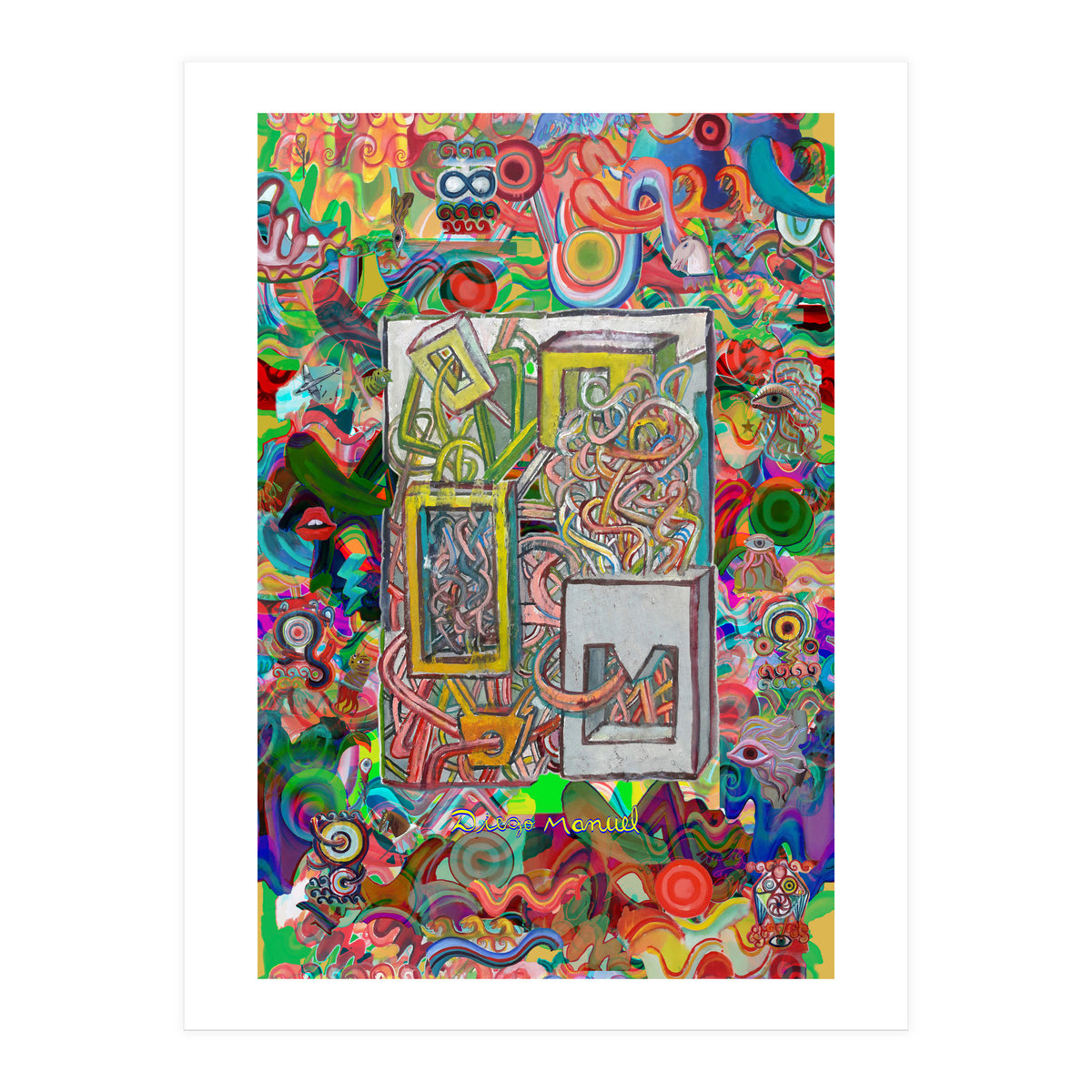 Graffitis 2021 Tapiz 12 (Print Only)