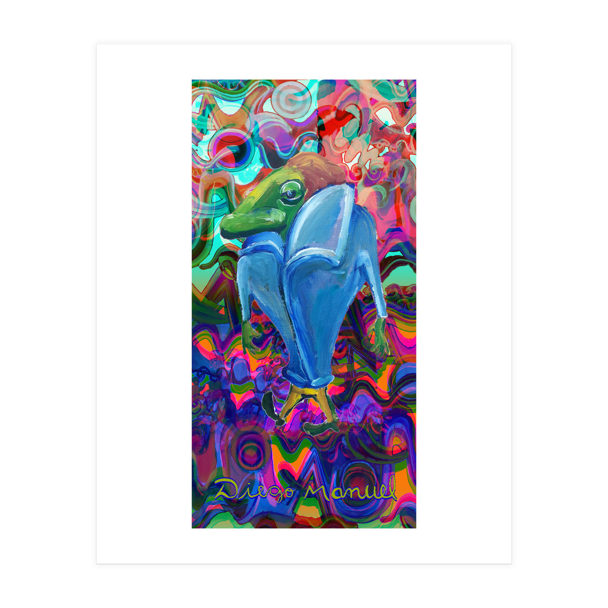 Camperita Azul (Print Only)