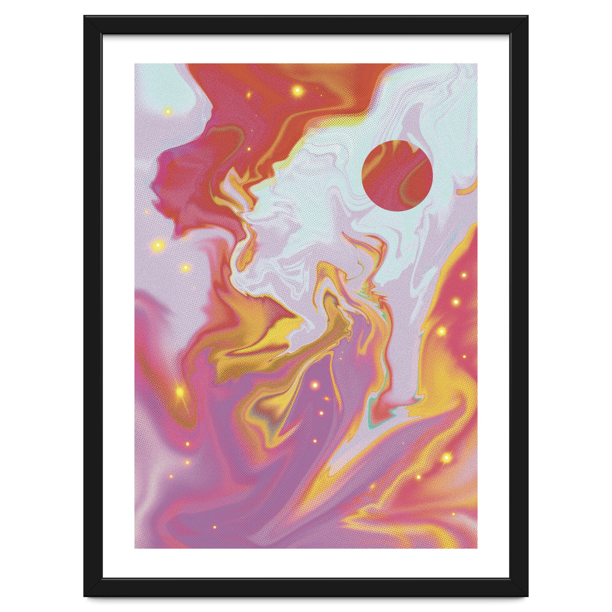 Red Planet Mars Space Marble