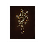 Flowering golden hexagon (Print Only) thumbnail