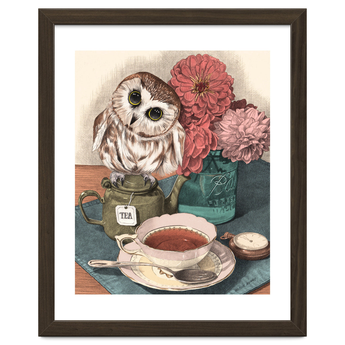 Sweet Little Tea Owl