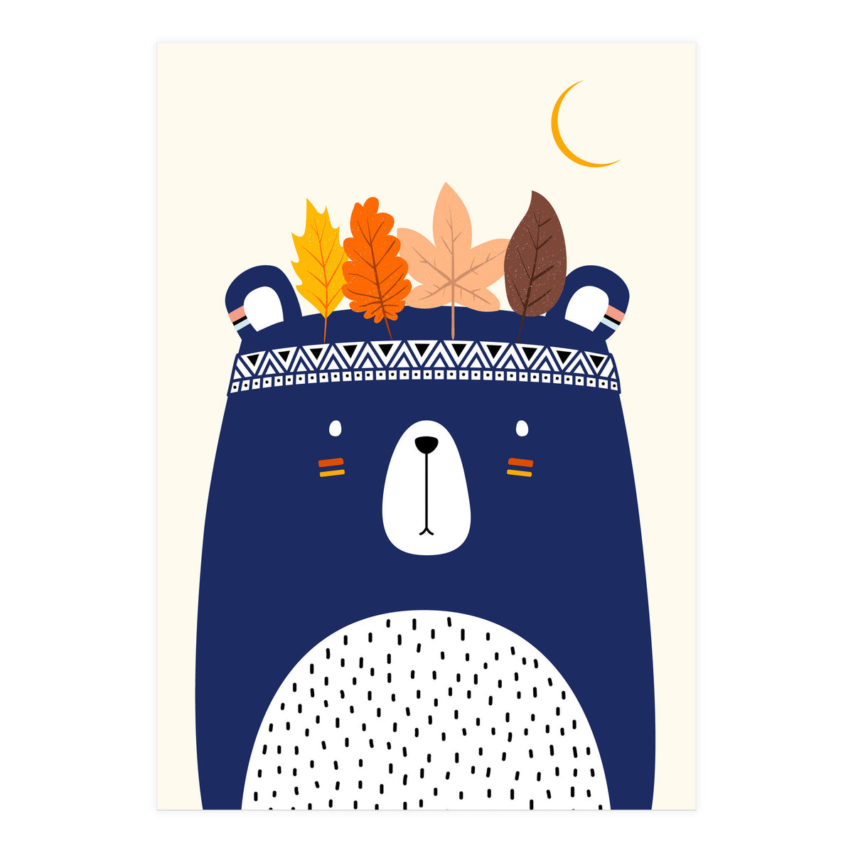 Little Cute Bear (Print Only)