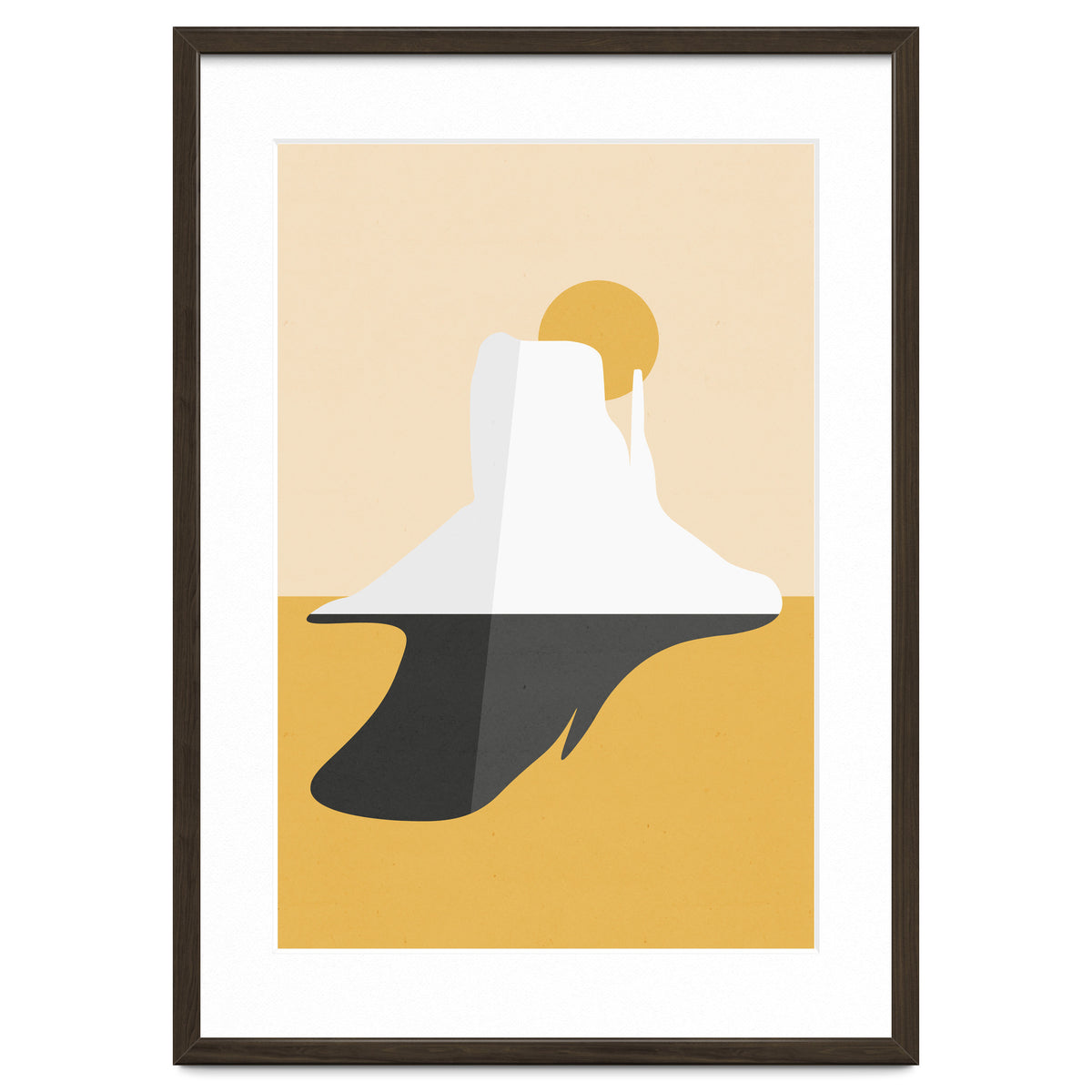 Abstract Mesa - Golden Desert