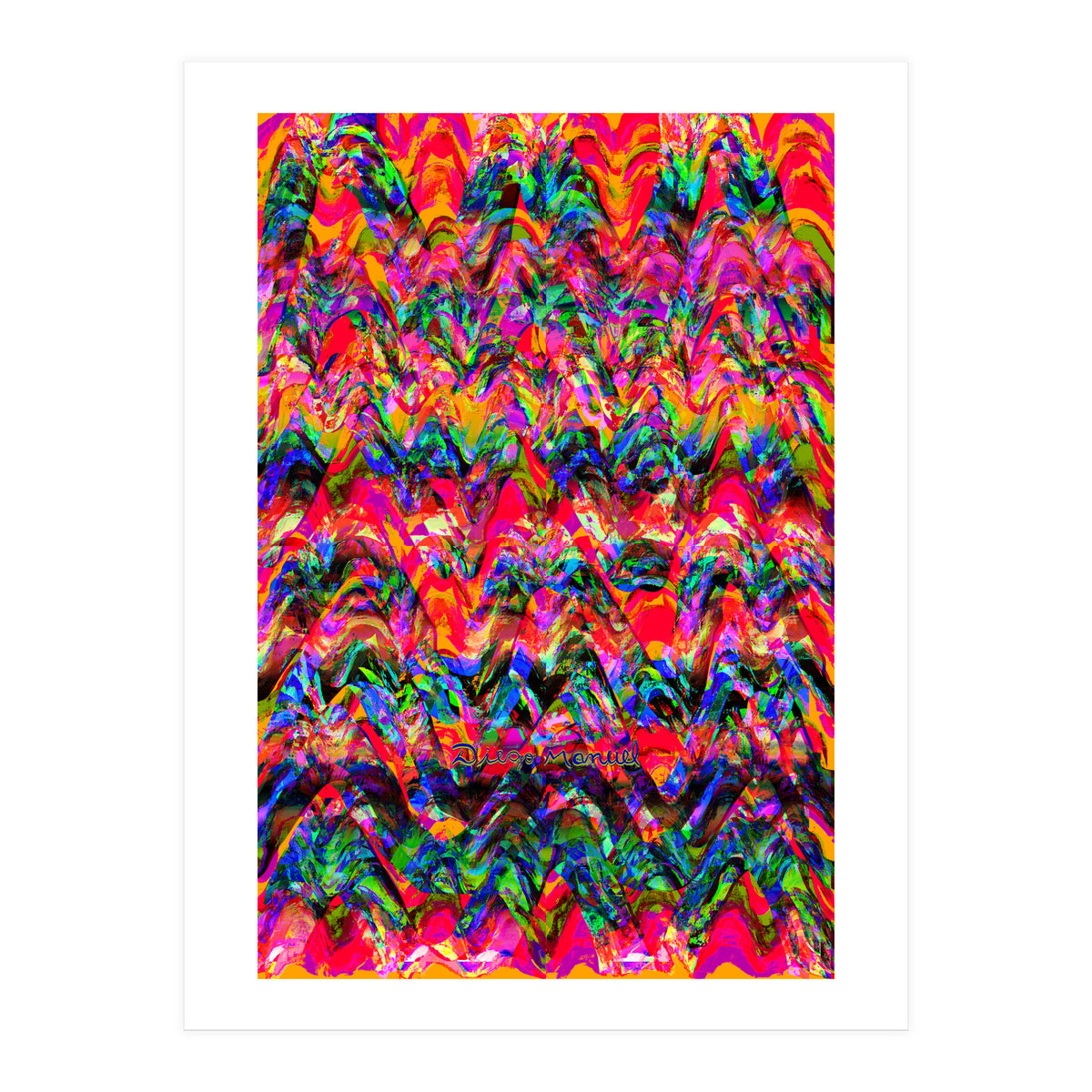 New Graffiti B 72 (Print Only)