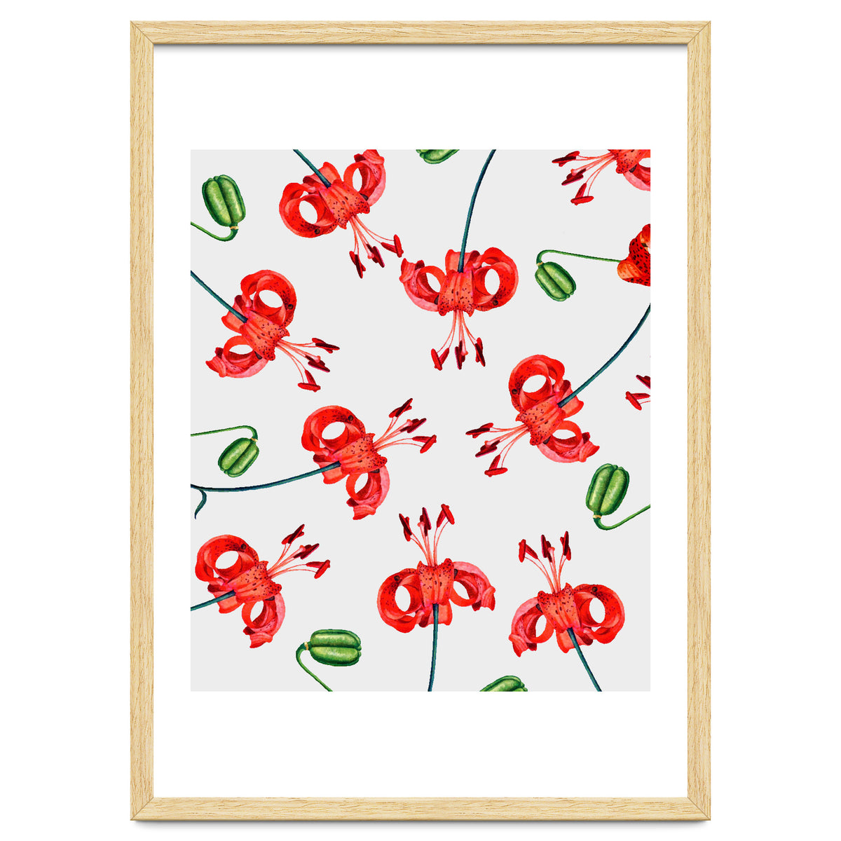 Exotic Floral Pattern