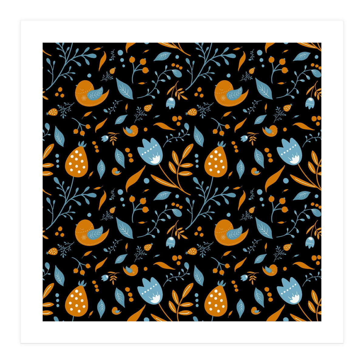 Midnight Summer Garden (Print Only)