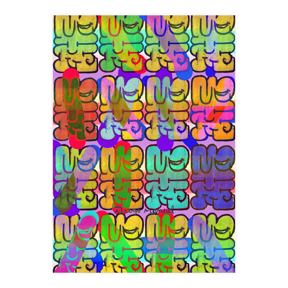 Graffitis 2021 Tapiz 99 (Print Only)