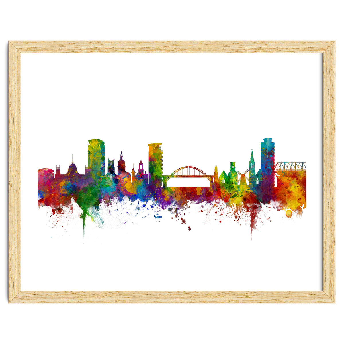 Sunderland England Skyline