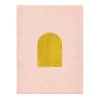 Pink and mustard arch (Print Only)