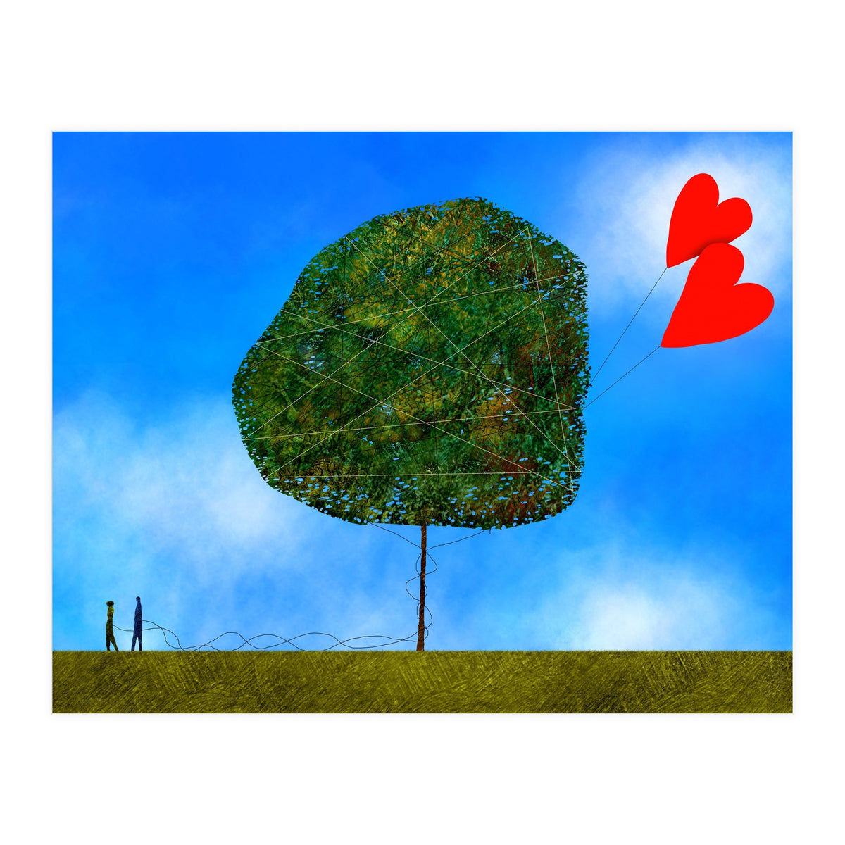 Tangled Up In Love (Print Only)