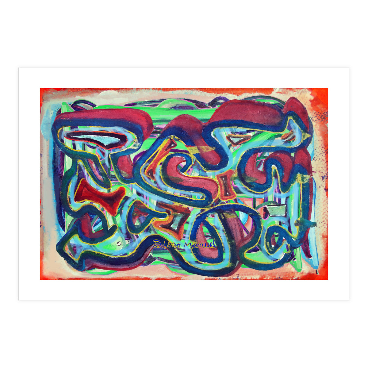 Graffiti Digital 2022 911 (Print Only)