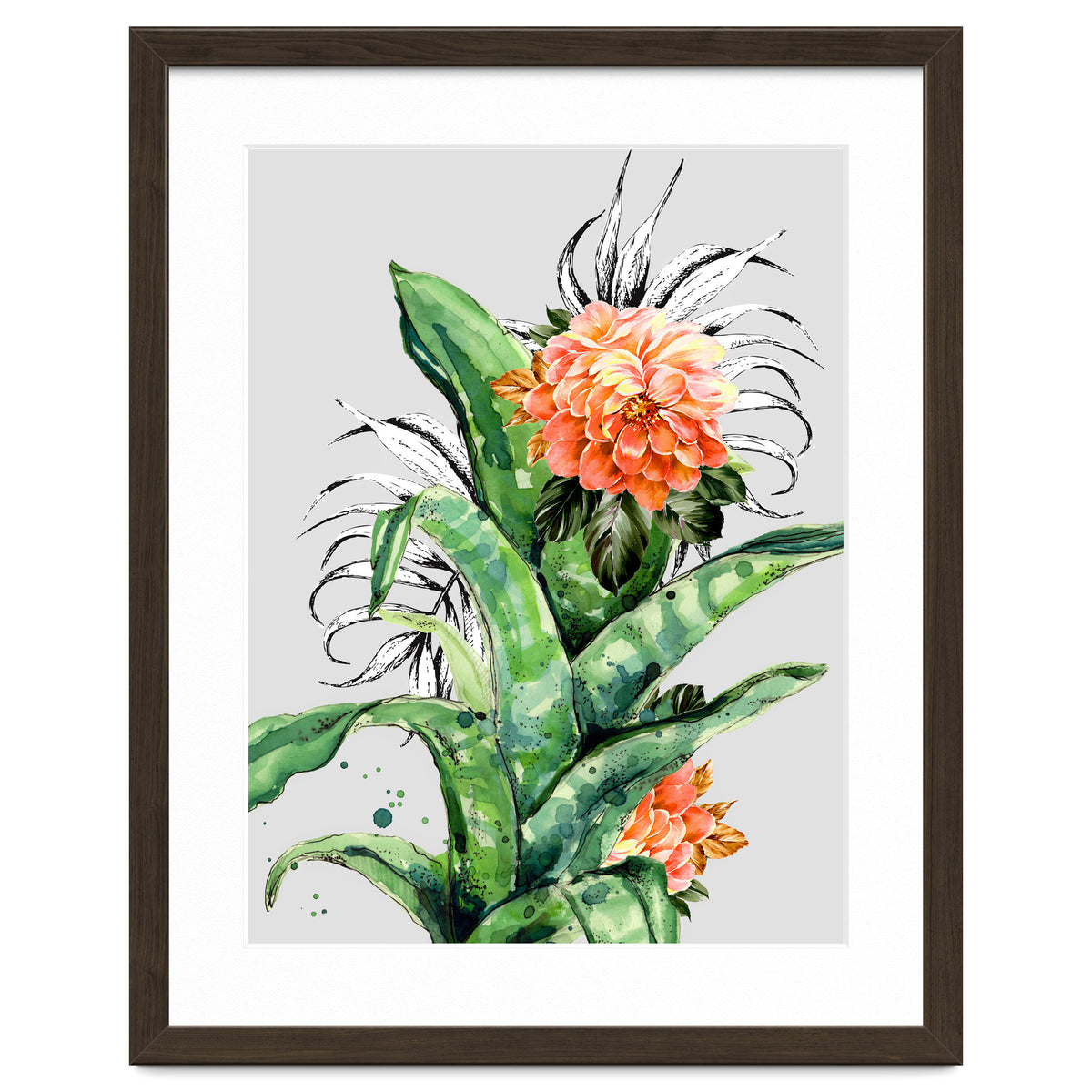 Collage of florid nature