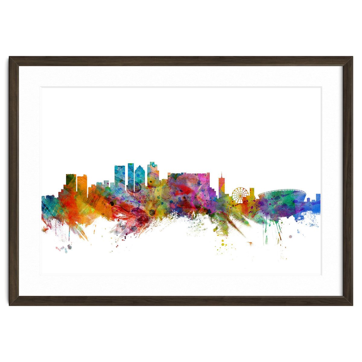 Cape Town South Africa Skyline