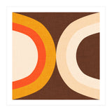 Classic Mid Mod Dot Brown  (Print Only) thumbnail