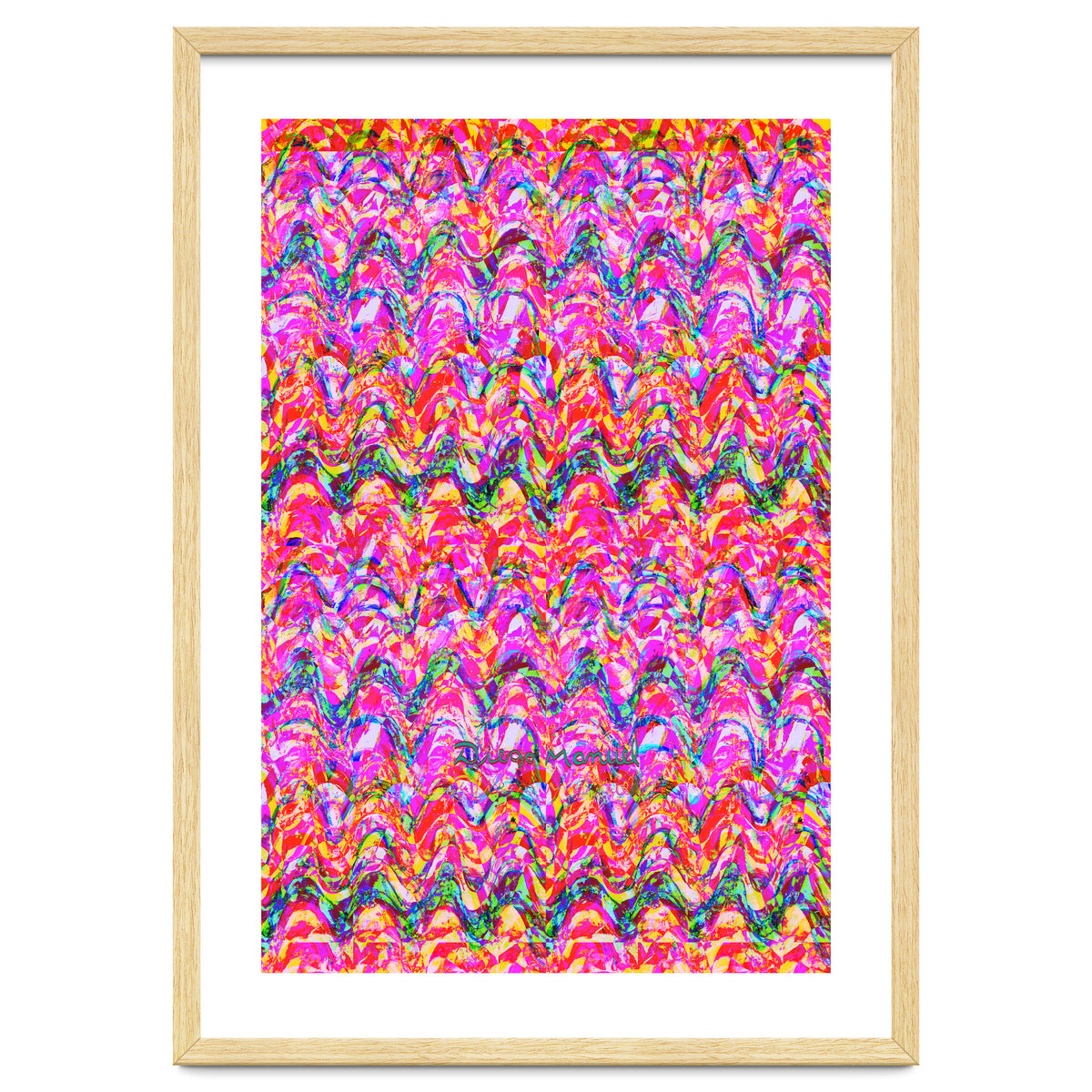 Pop abstract color full