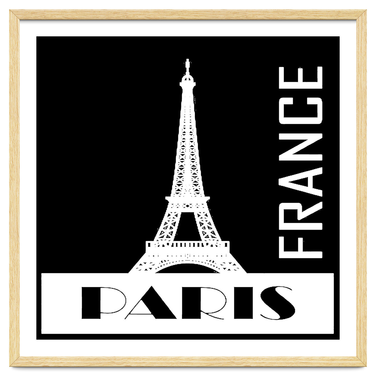 Travel Paris France Poster