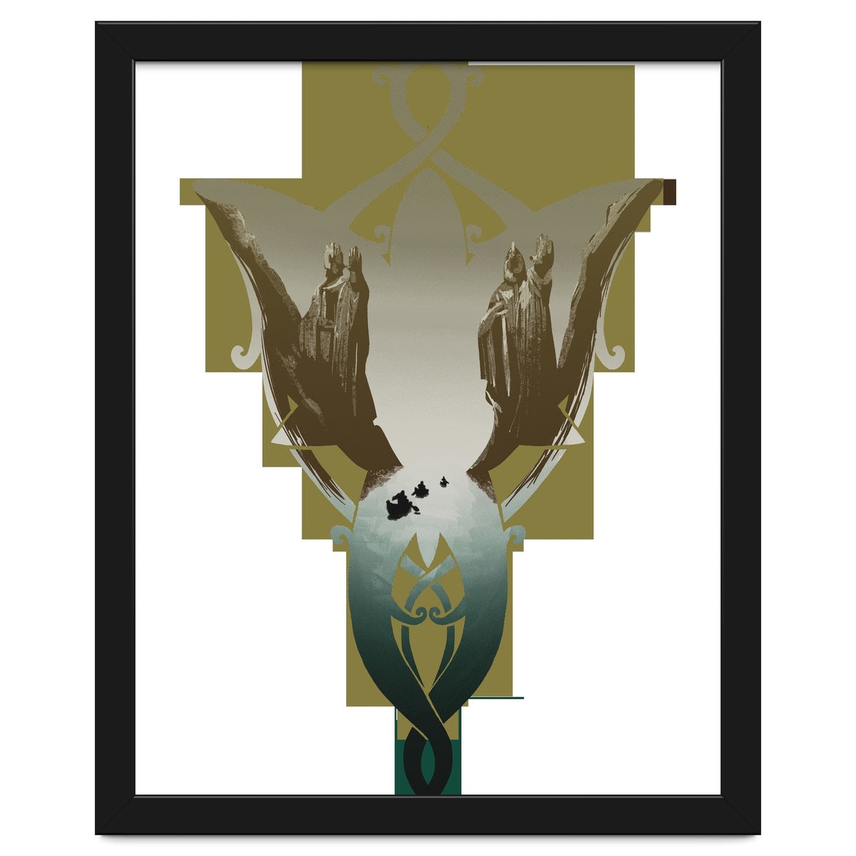 Evenstar at the Argonath