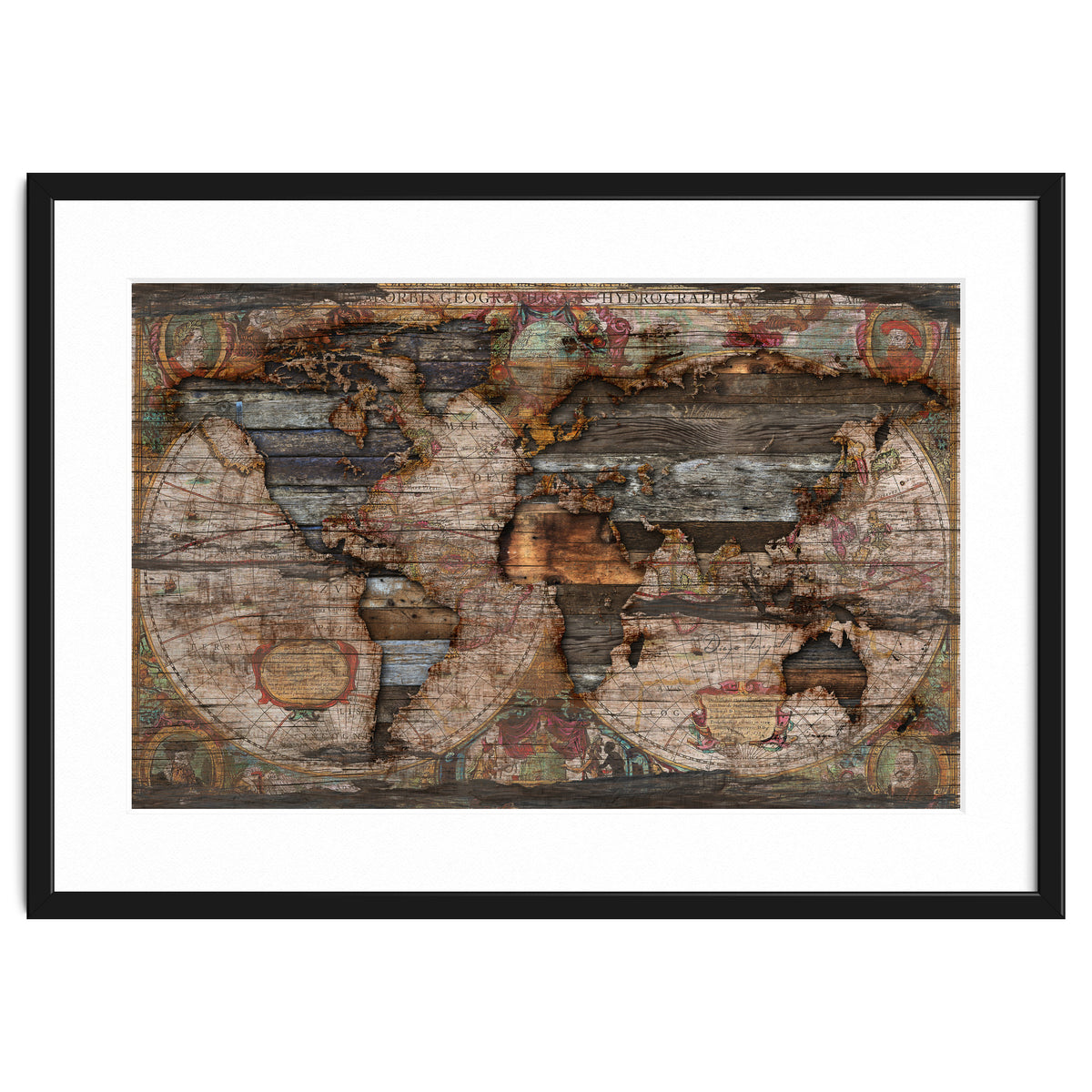 Reclaimed Map