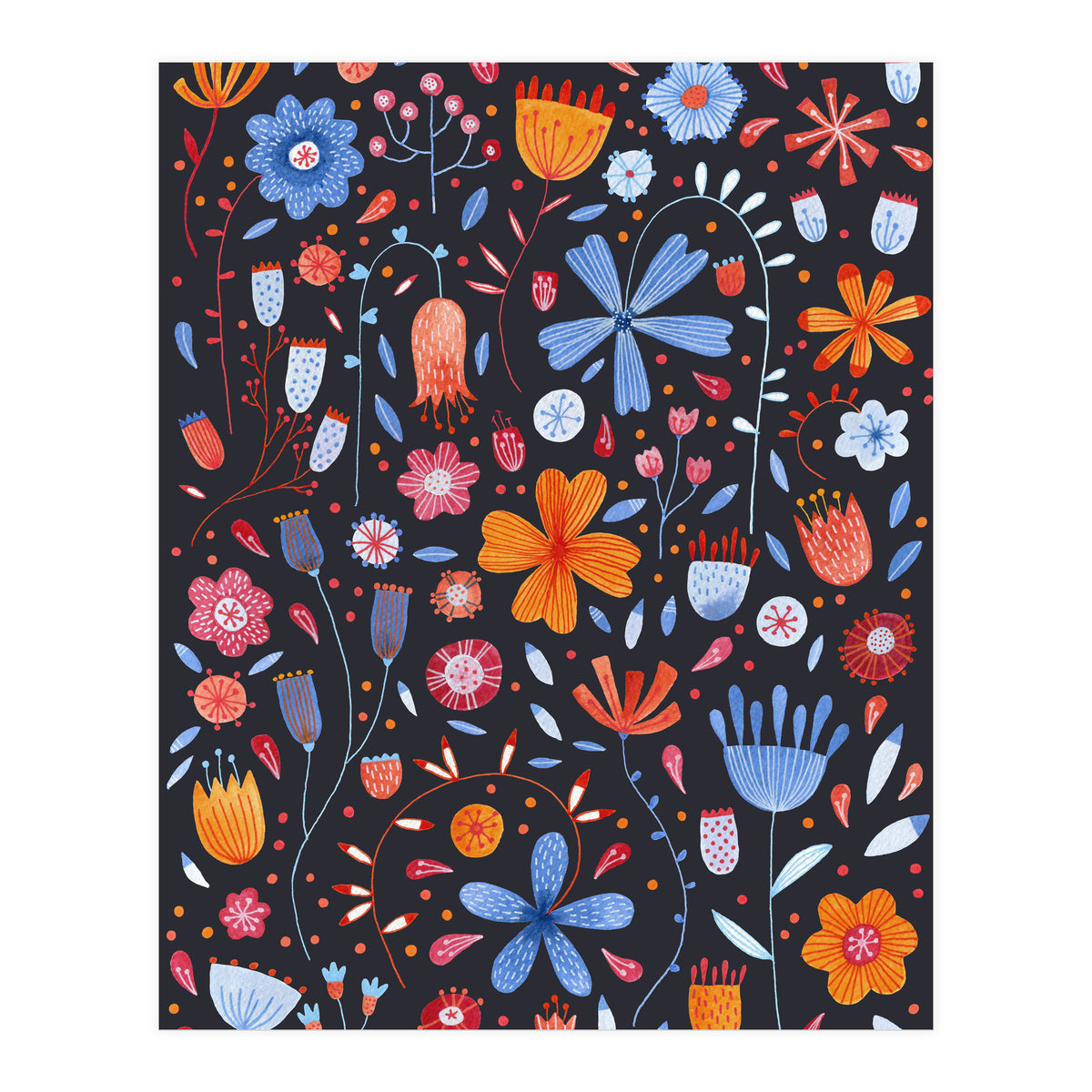 English Meadow Dark Smaller (Print Only)