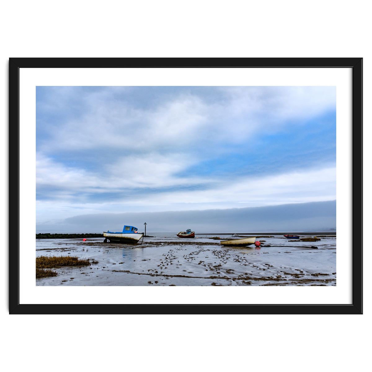 Moored Boats, Morecambe Bay