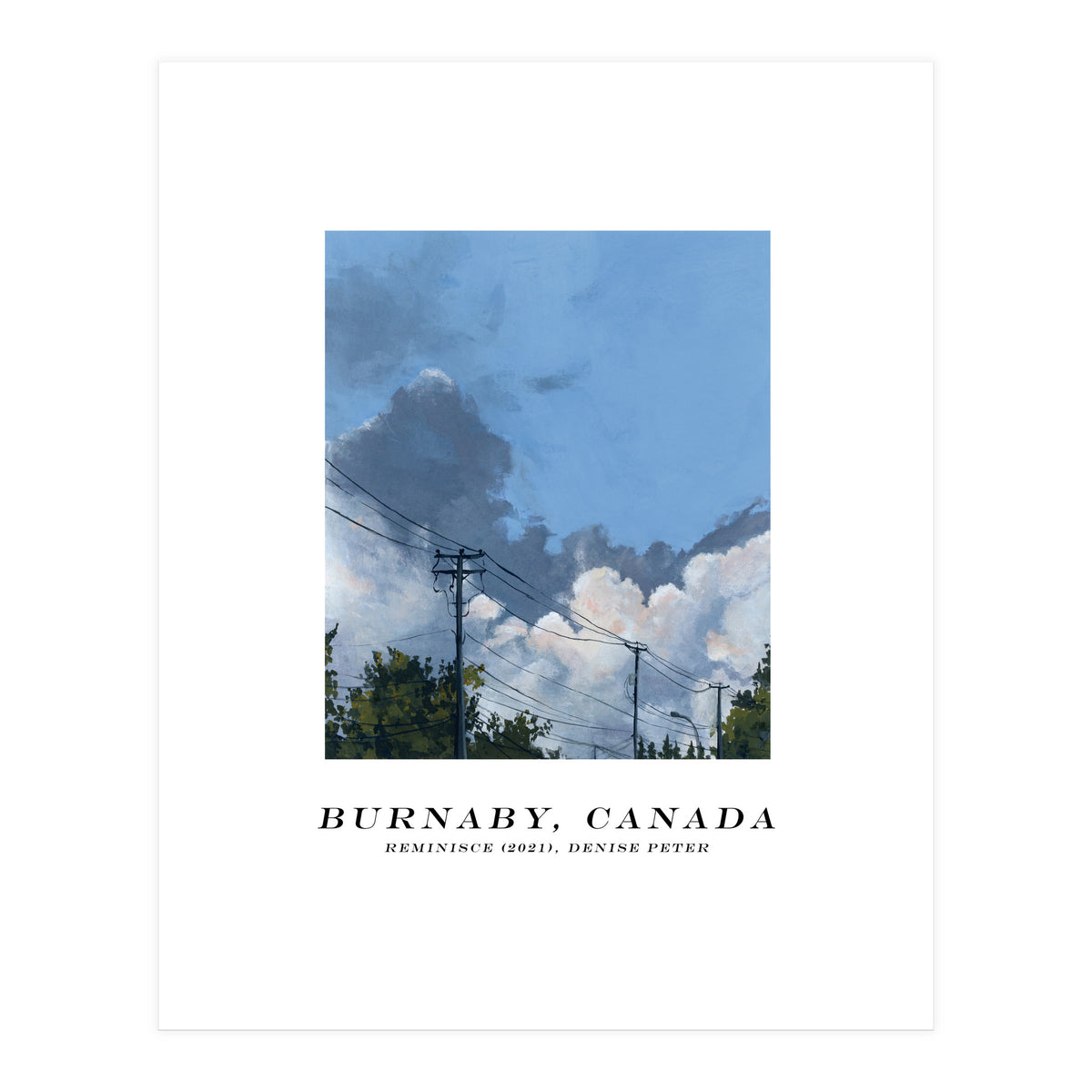 Burnaby, Canada (Print Only)